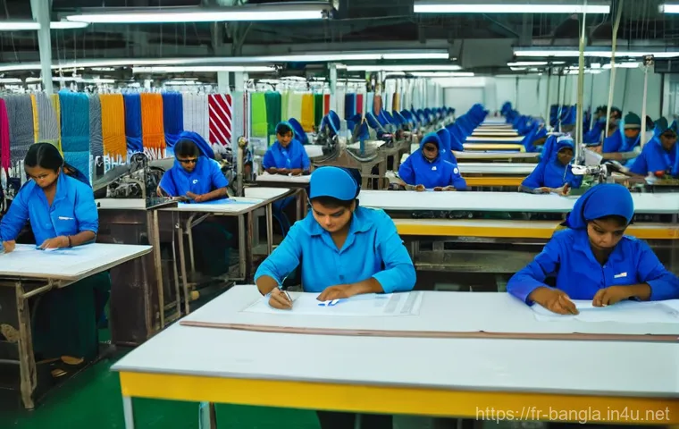 방글라데시와 세계 경제의 연결점 - A lush, fertile delta landscape in rural Bangladesh, showcasing advanced and resilient agricultural ...